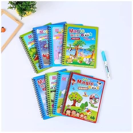 Magic Water Coloring Book with Magic Pen